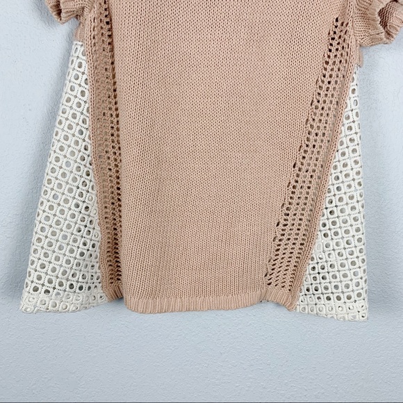 Anthropologie Moth Madeira Eyelet Pullover Top - Picture 13 of 15